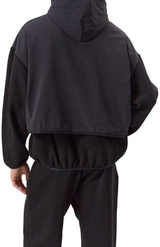 Хлопковое худи Fear Of God 202SU244320F-M-001 Чёрный  202SU244320F-M-001 Фото 4