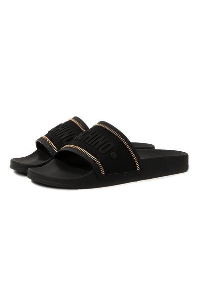 Мужские текстильные шлепанцы MOSCHINO, арт. MB28312G0IGR5