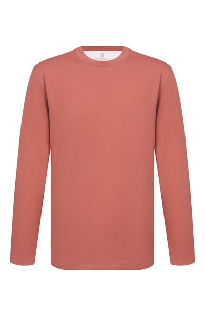Мужская хлопковый лонгслив BRUNELLO CUCINELLI, арт. M0B137407