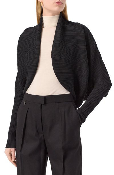 Кардиган из хлопка и шелка AGNONA, арт. MM09010/7Q180M, фото 3