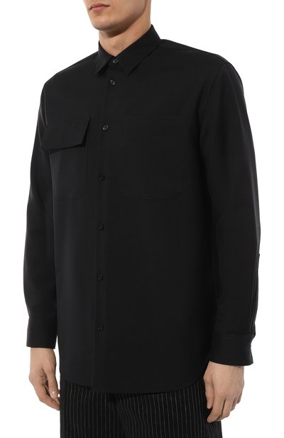 Шерстяная рубашка JIL SANDER, арт. J23DL0003/J40159, фото 3