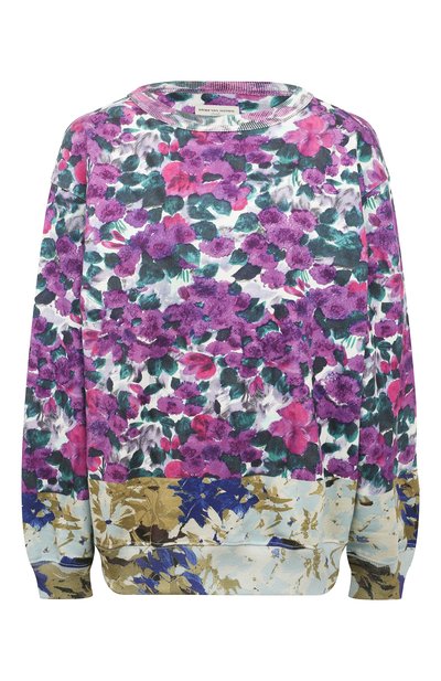 Женский хлопковый свитшот DRIES VAN NOTEN, арт. 231-031124-6632