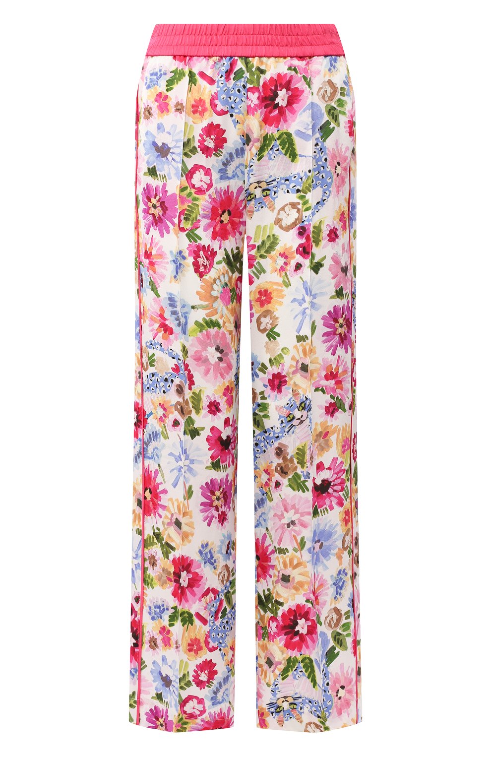 Брюки с принтом ESCADA разноцветного цвета по цене 44350 руб., арт. 5029599, фото 1 Брюки с принтом ESCADA, арт. 5029599, фото 1