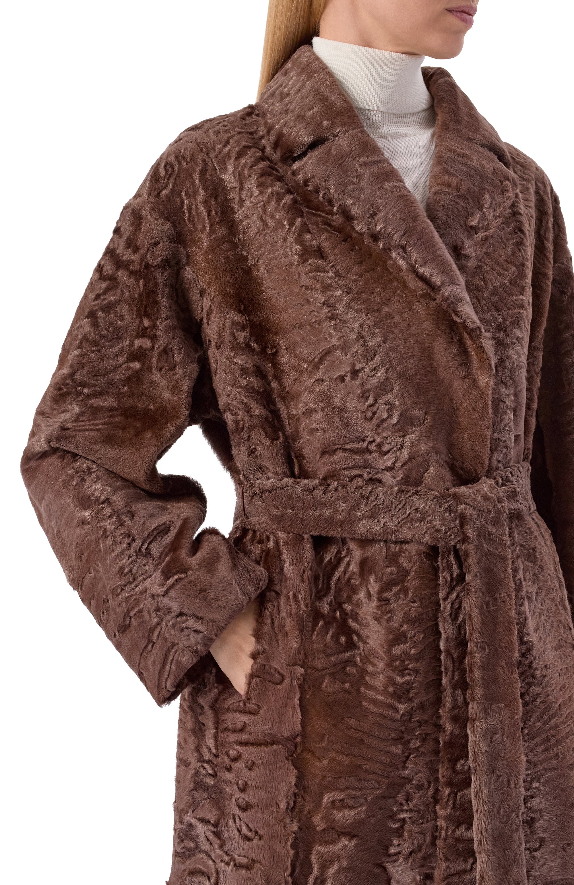 Шуба из каракульчи VICTORIA KUSENKOVA, арт. 707100003695, фото 5