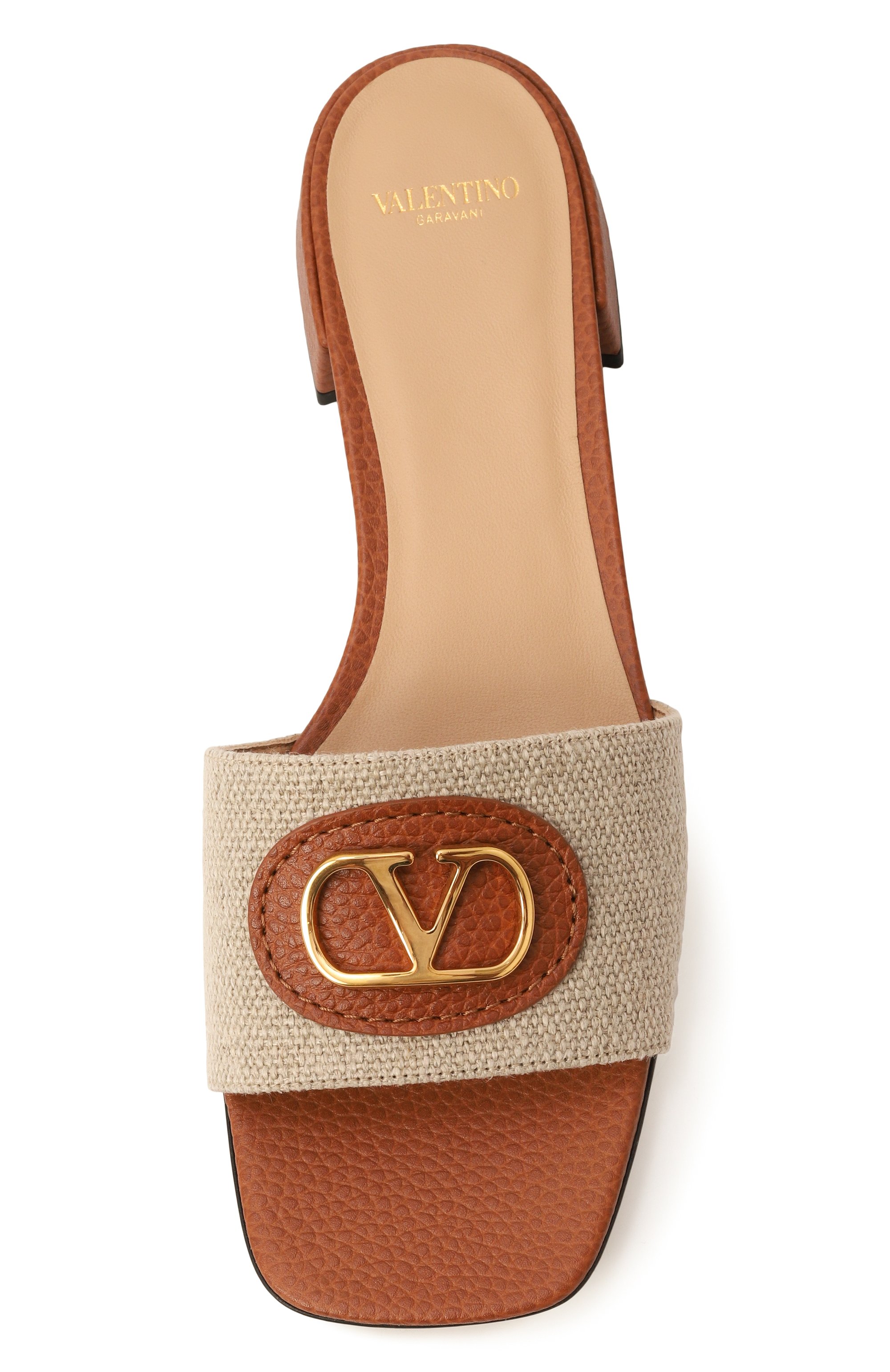 Текстильные шлепанцы vlogo signature VALENTINO, арт. 6W2S0LT0/SJR, фото 6