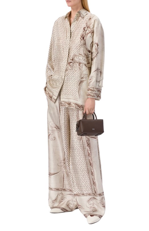 Сумка Holdalls small Max Mara H0LDALLS Коричневый  H0LDALLS Фото 3