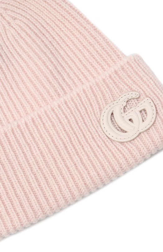 Кашемировая шапка Gucci 834190/3GAC0 Розовый  834190/3GAC0 Фото 3