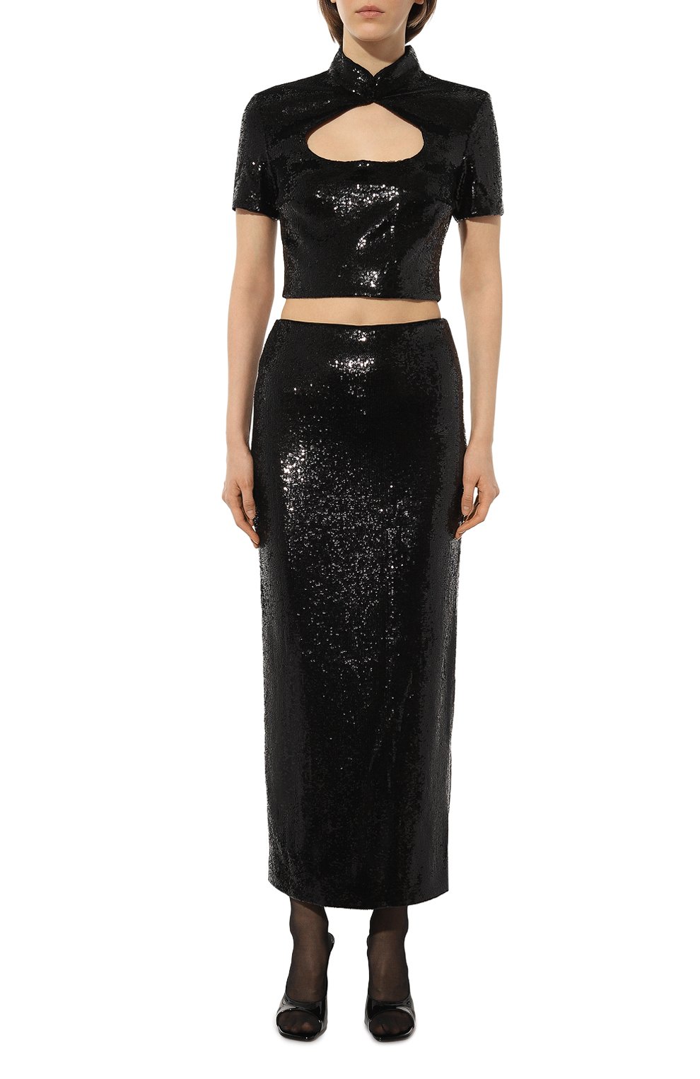 Топ с отделкой пайетками KALMANOVICH, арт. SS23K17, фото 2