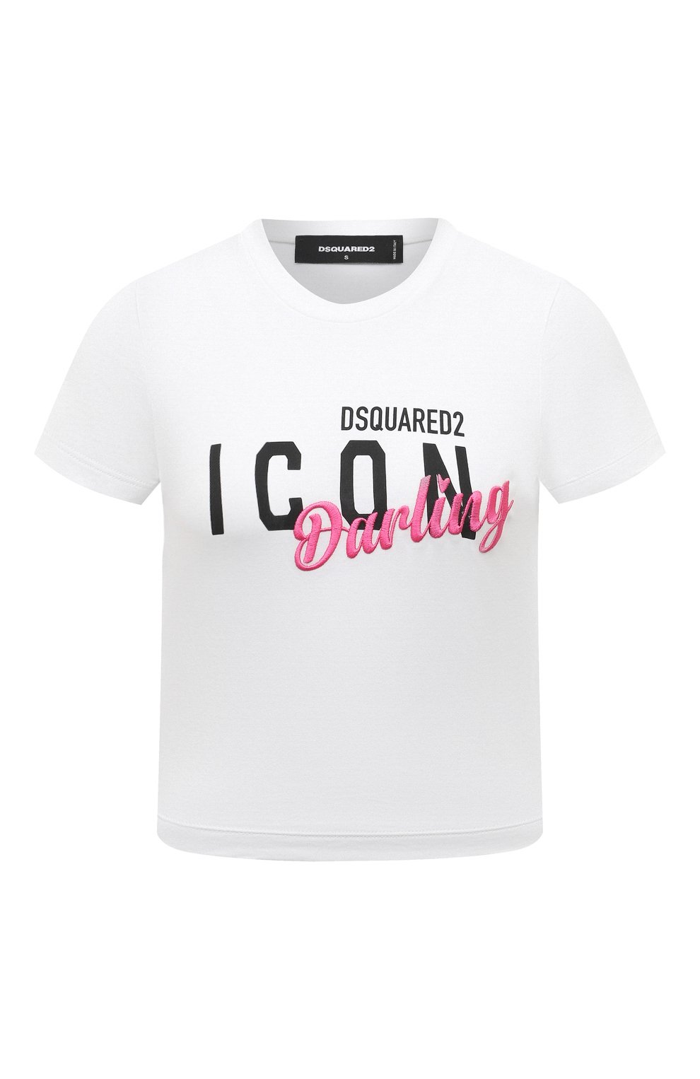 Хлопковая футболка DSQUARED2, арт. S80GC0064/S24668, фото 1