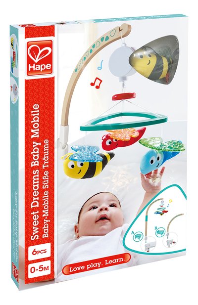 Игрушка-мобиль сладких снов HAPE, арт. E0044_HP, фото 3