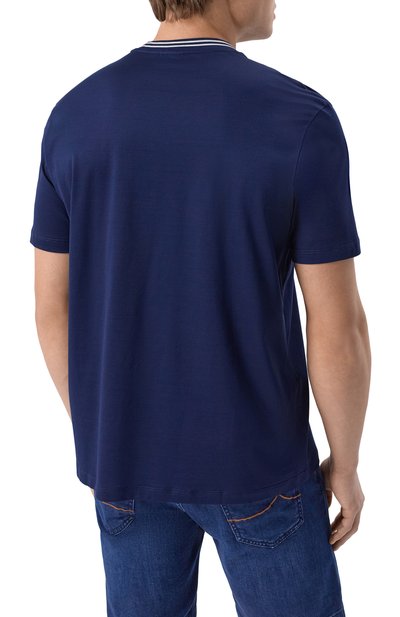 Хлопковая футболка PAUL&SHARK, арт. 25411045, фото 4