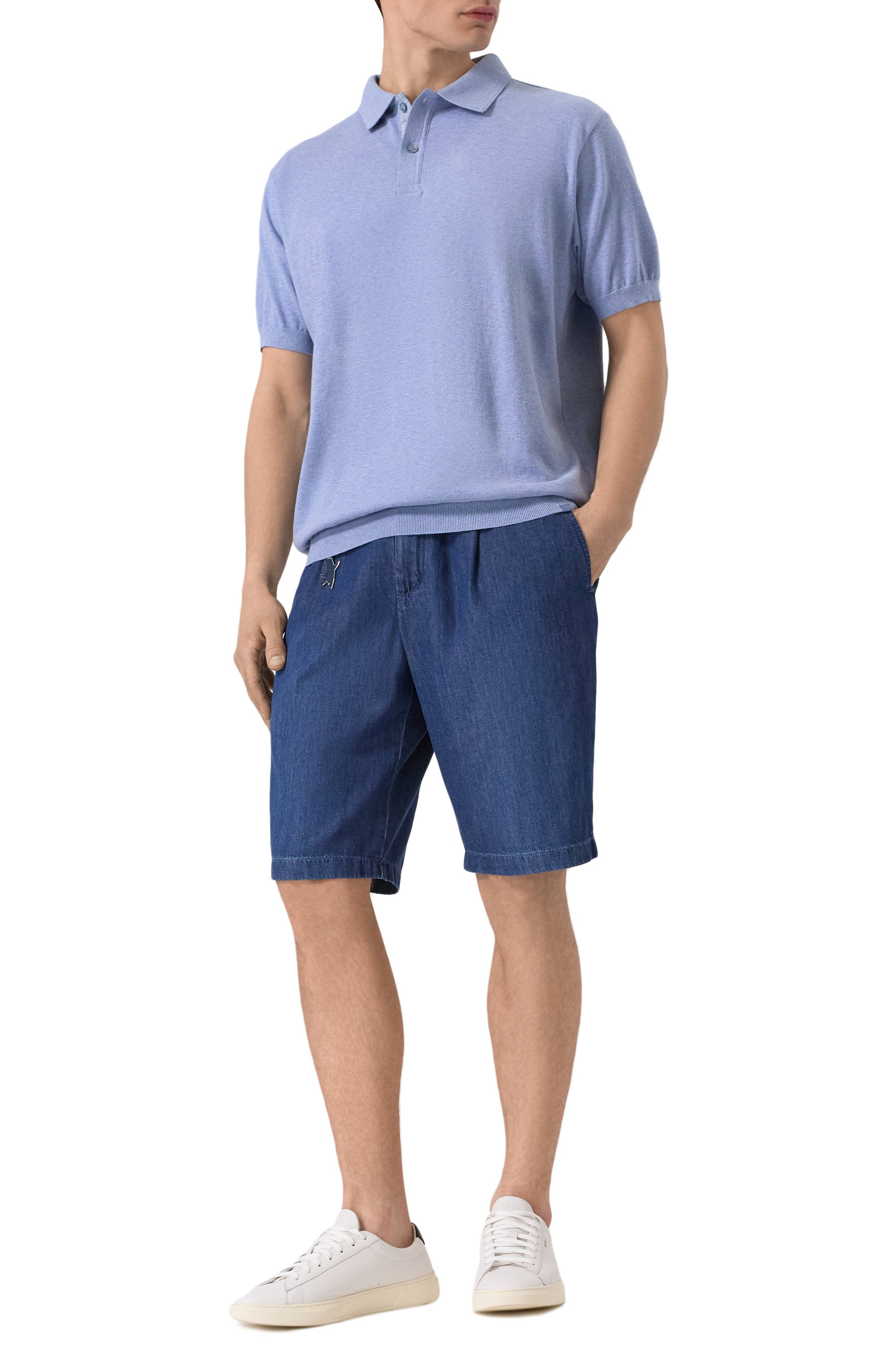 Хлопковое поло PAUL&SHARK, арт. 25411652, фото 2