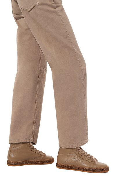 Кожаные кеды andrea LE SILLA, арт. 1623Y020M1LLBUK, фото 3