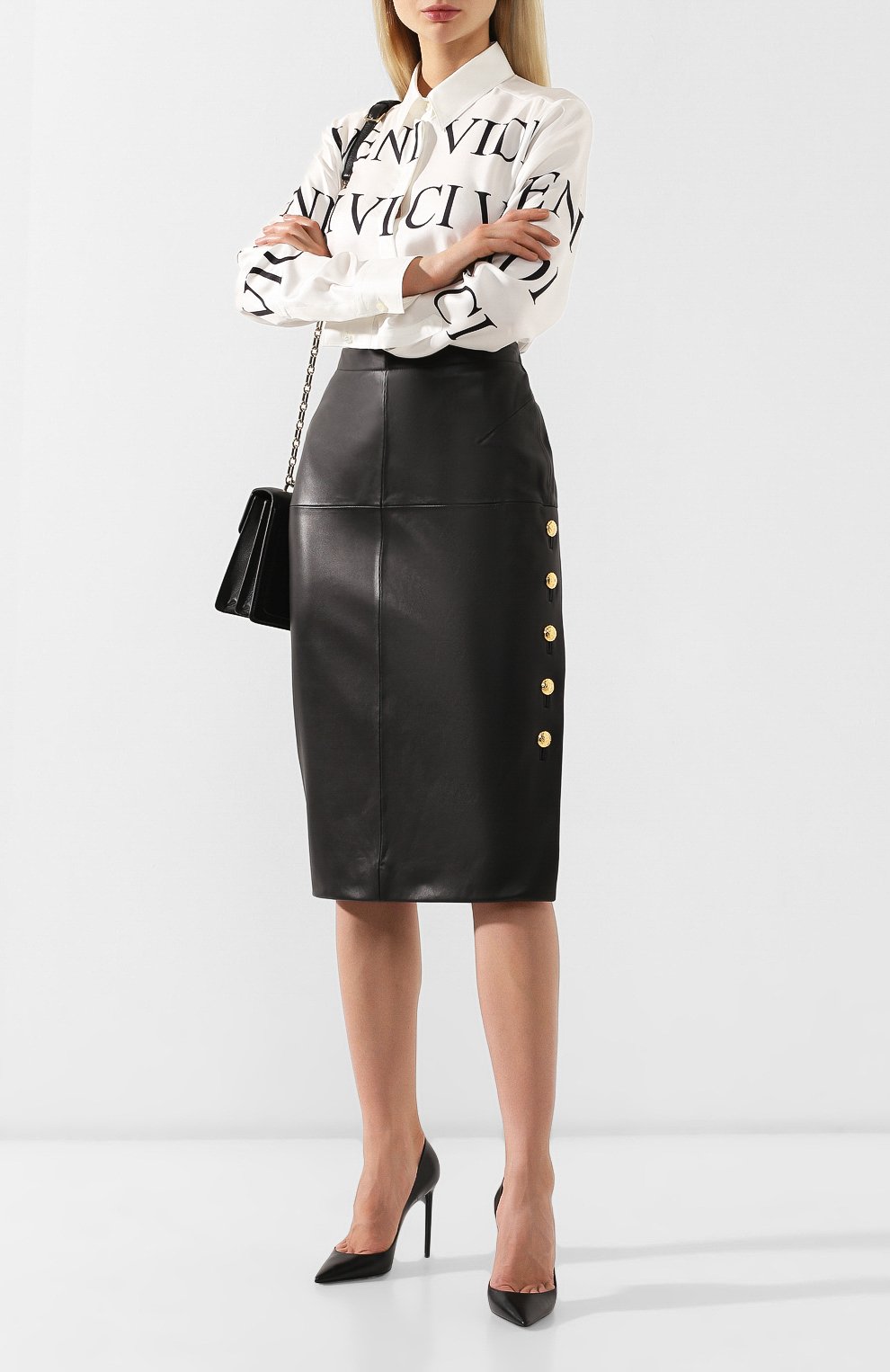 Кожаная юбка ESCADA, арт. 5029851, фото 2