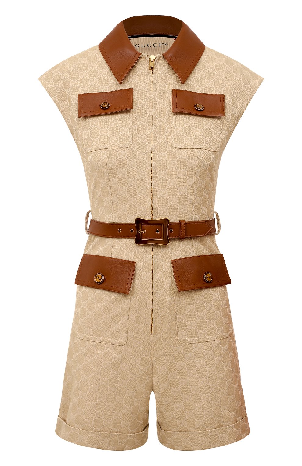 Хлопковый комбинезон GUCCI, арт. 676198 Z8ATF, фото 1