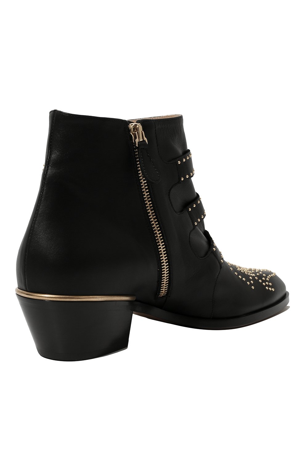 Кожаные казаки susanna CHLOÉ черного цвета по цене 118000 руб., арт. CHC16A13475, фото 5 Кожаные казаки susanna CHLOÉ, арт. CHC16A13475, фото 5