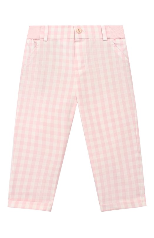 

Хлопковые брюки Loro Piana, Розовый