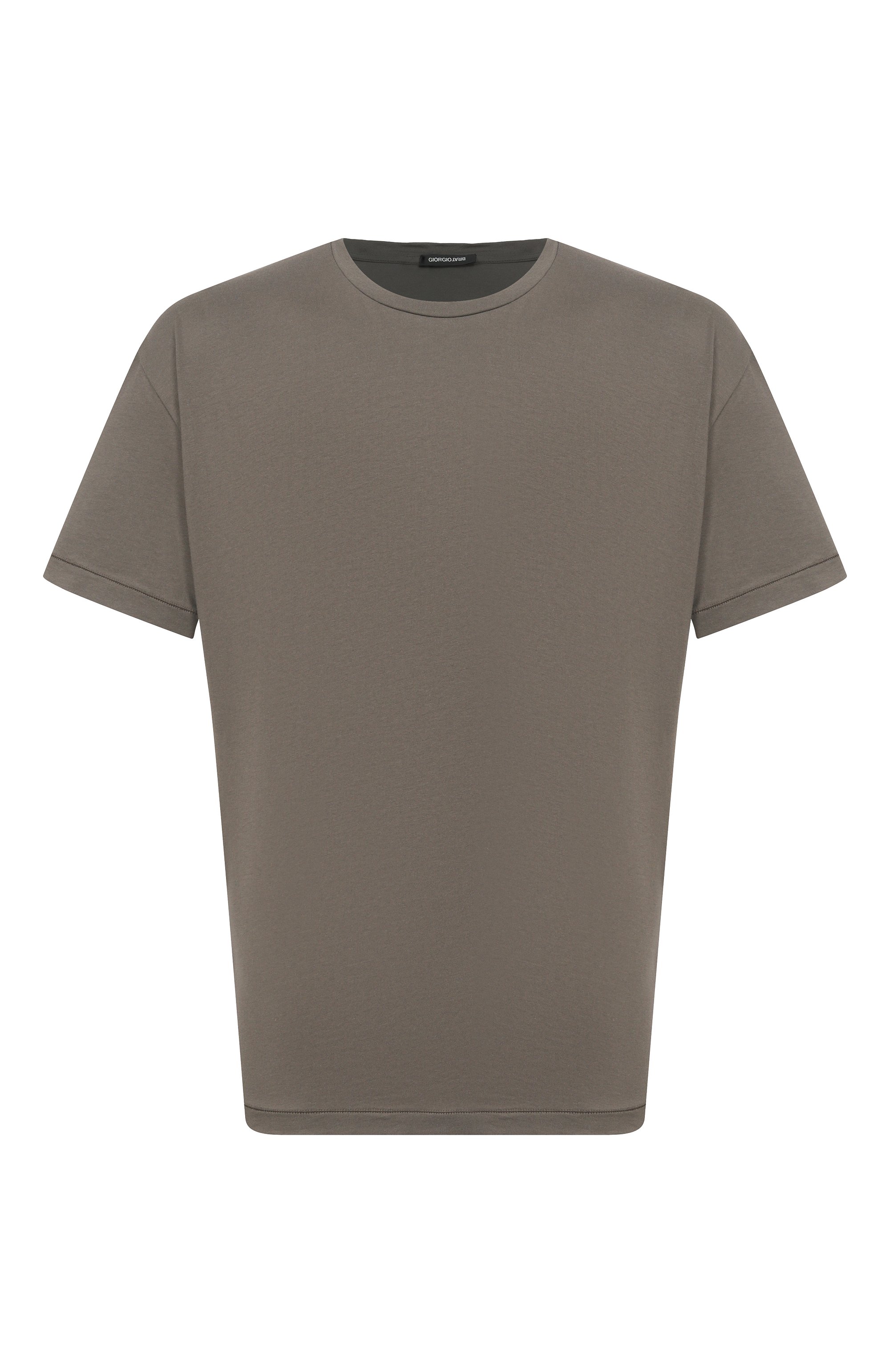 Хлопковая футболка GIORGIO BRATO, арт. TX26S1908C0TM, фото 1