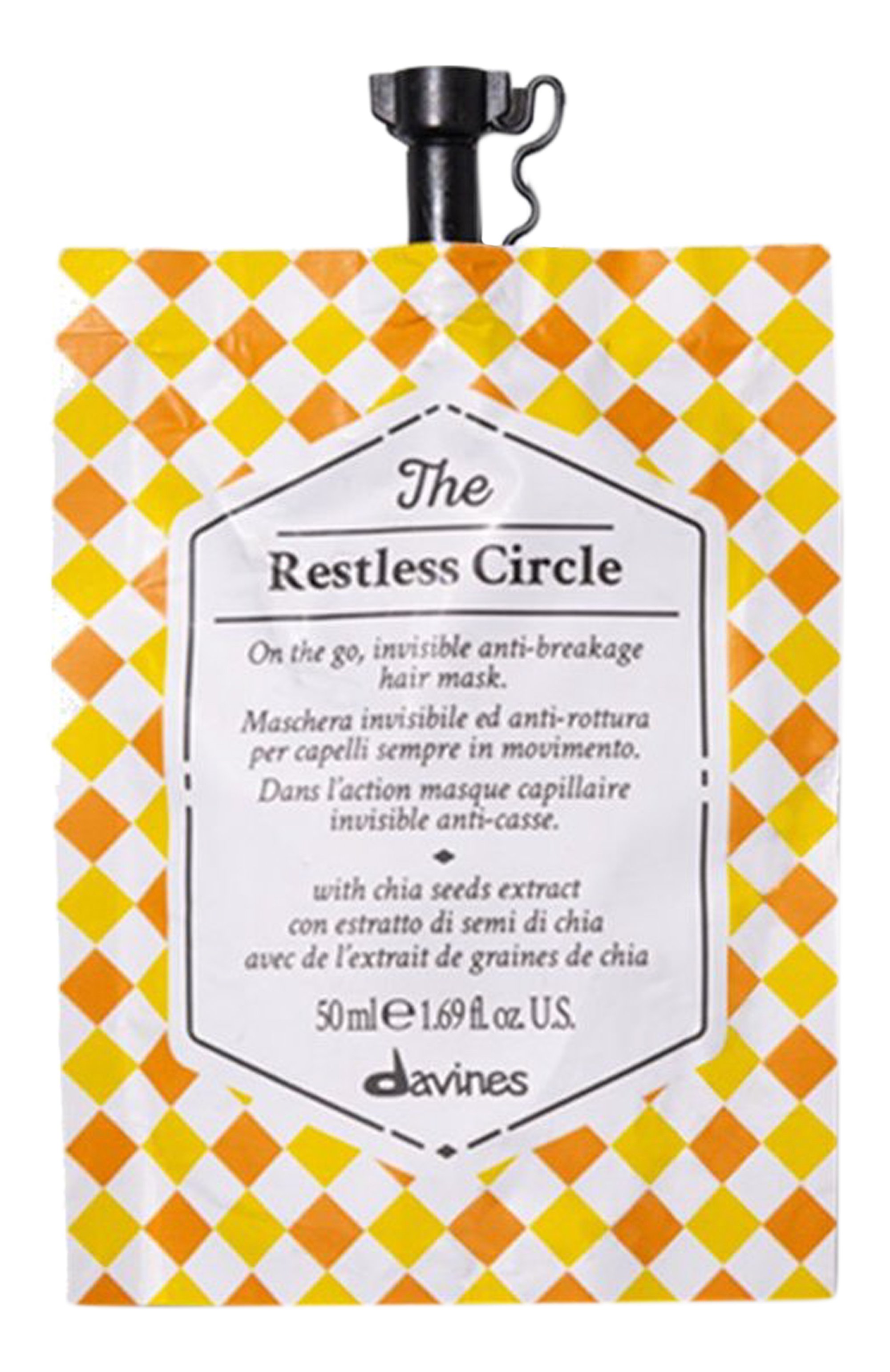 Маска-суперфуд для непослушных волос the restless circle (50ml) DAVINES, арт. 77016, фото 1