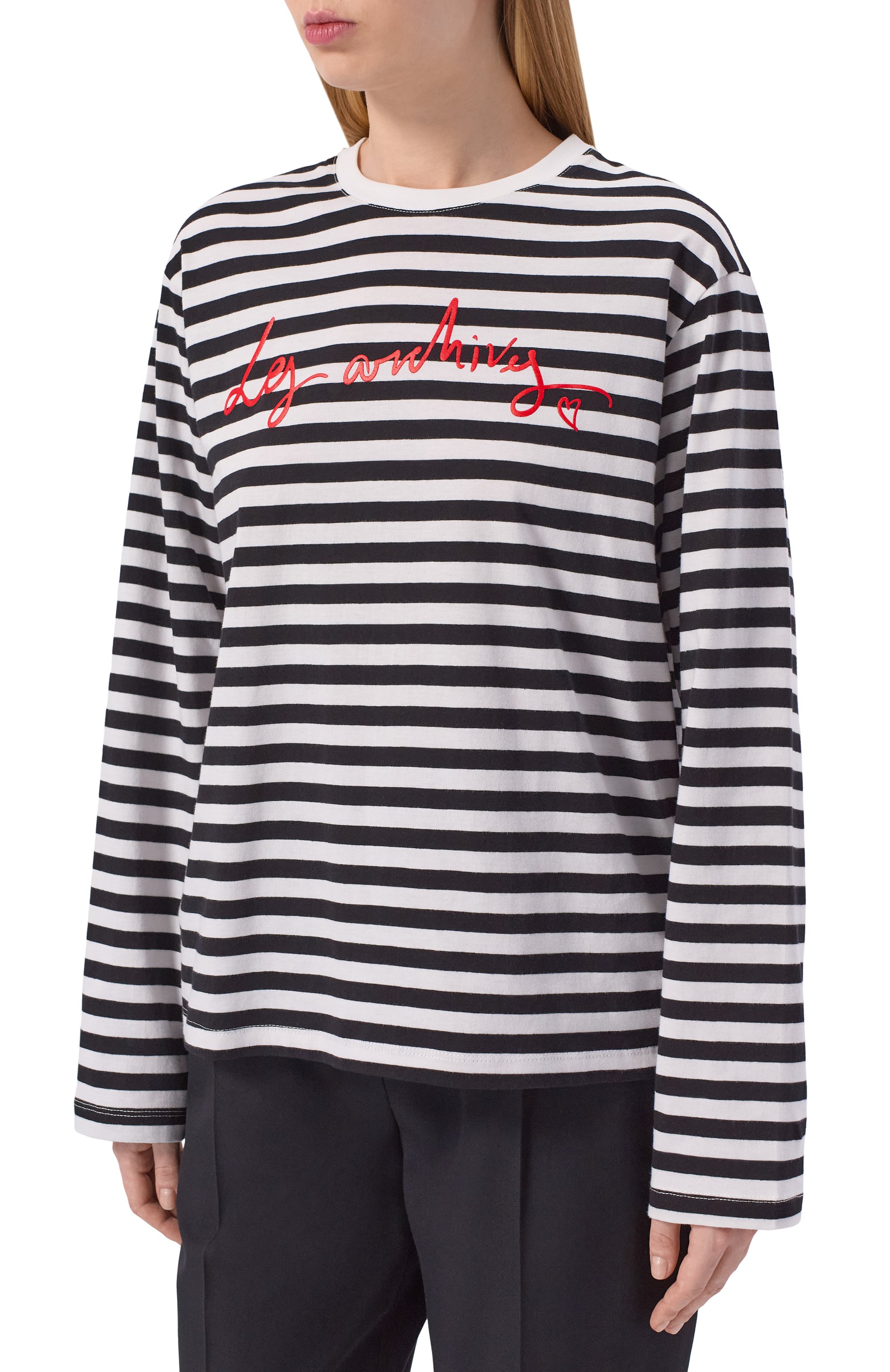 Хлопковый лонгслив LES ARCHIVES, арт. LA_019, фото 3