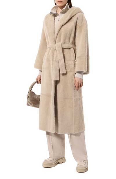 Двусторонняя дубленка BRUNELLO CUCINELLI, арт. MPMRA9511, фото 2