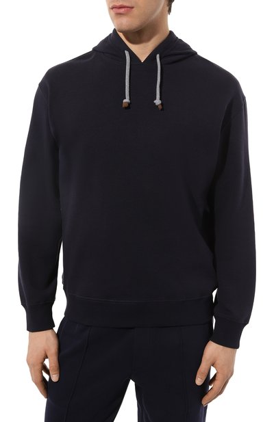 Хлопковое худи BRUNELLO CUCINELLI, арт. M0T359021G, фото 3