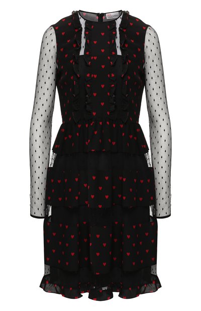 Женское шелковое платье REDVALENTINO, арт. SR3VAG30/4AJ