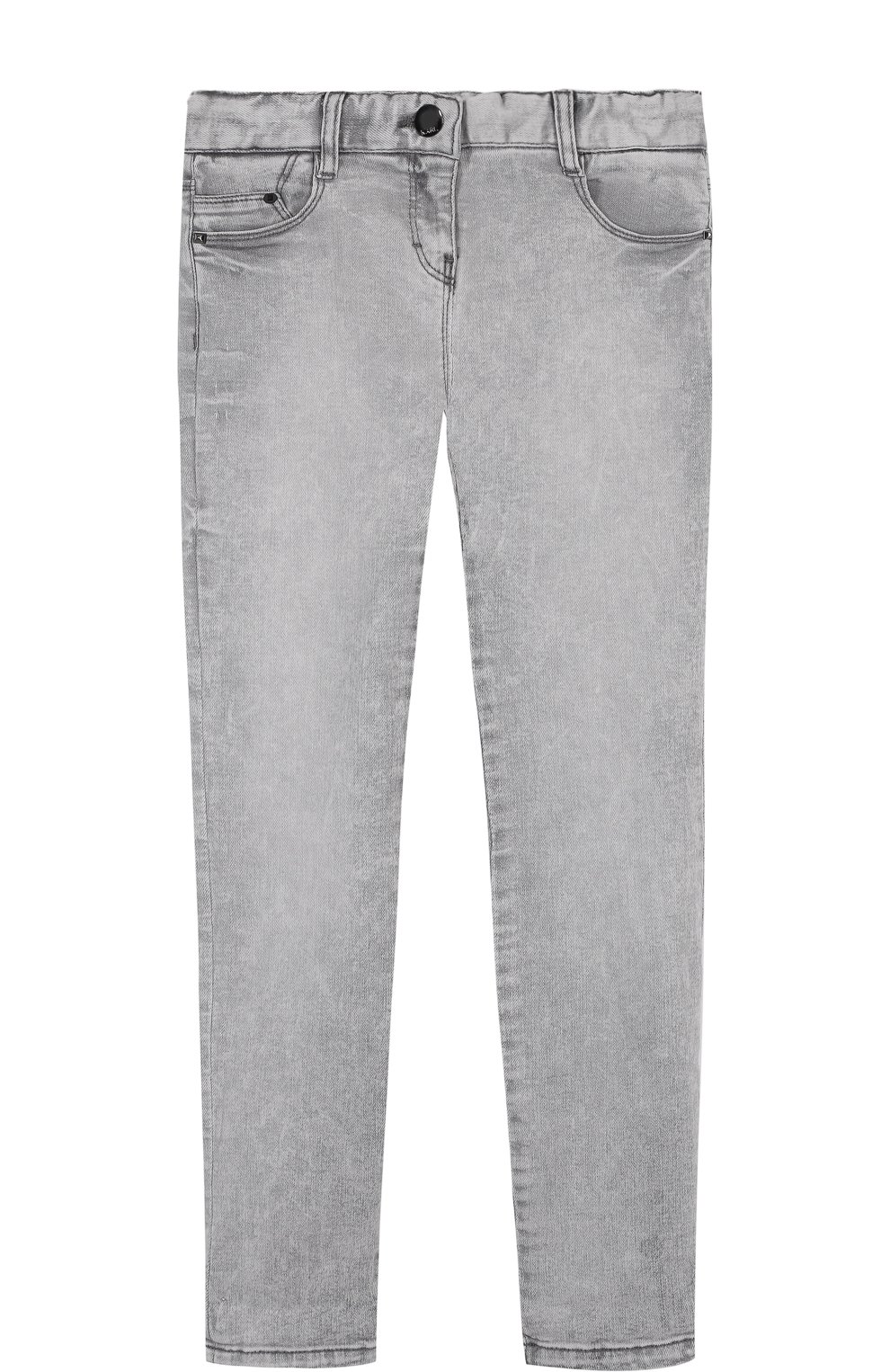 Джинсы с декоративными потертостями KARL LAGERFELD KIDS, арт. Z14067/6A-12A, фото 1