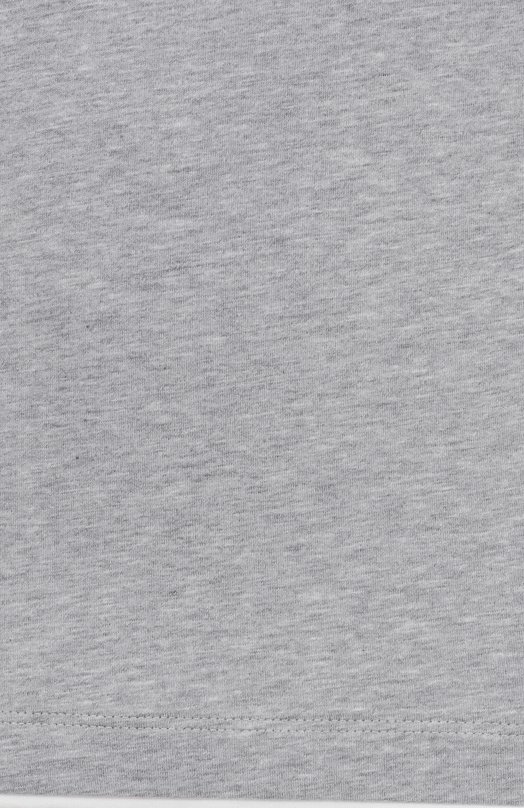 Хлопковая футболка Brunello Cucinelli M0B137427 Серый  M0B137427 Фото 6