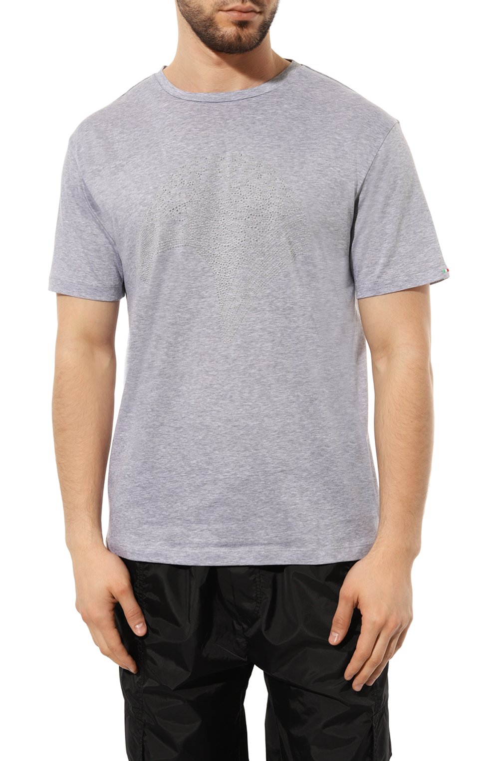 Хлопковая футболка STEFANO RICCI, арт. MNH3302600/TE1808, фото 3