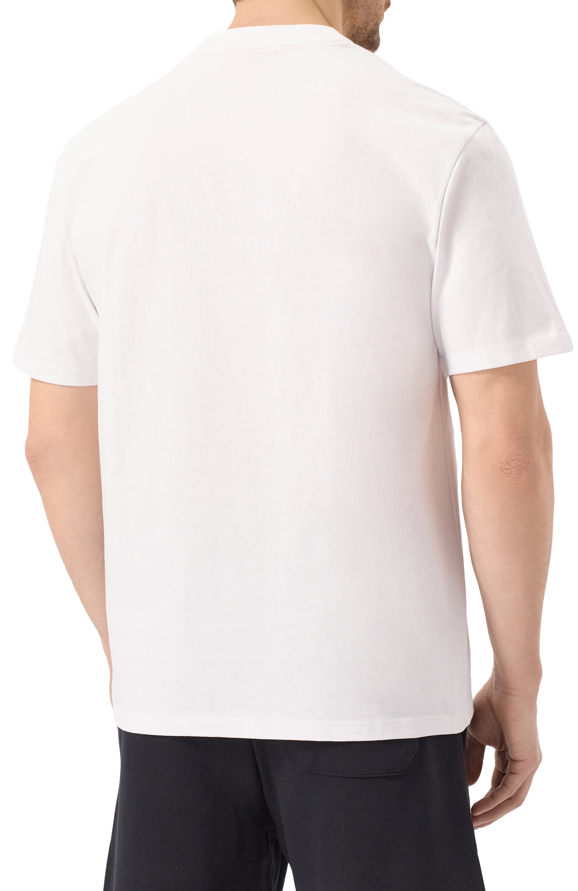 Хлопковая футболка HUGO, арт. 50488330, фото 4