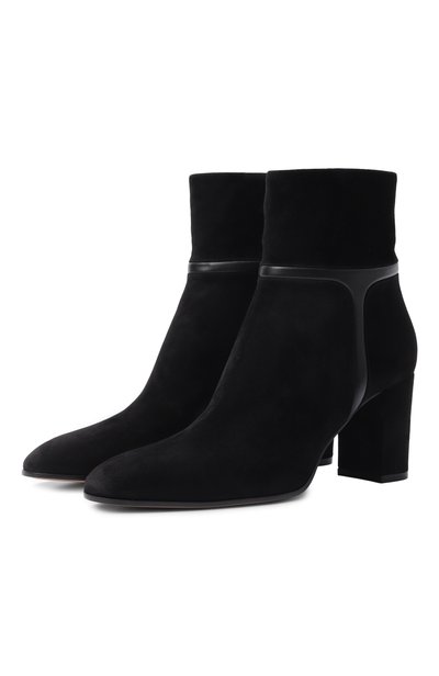 Женские замшевые ботильоны GIANVITO ROSSI, арт. G72842.70RIC.CTANENE