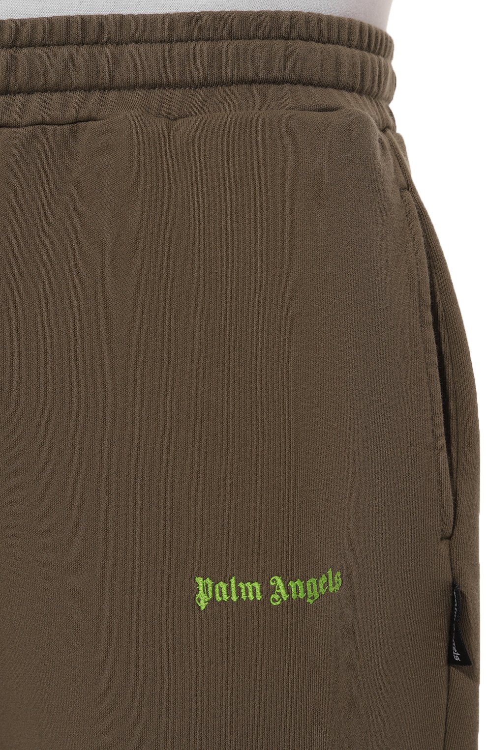 Хлопковые брюки PALM ANGELS, арт. PMCH022F24FLE002, фото 5