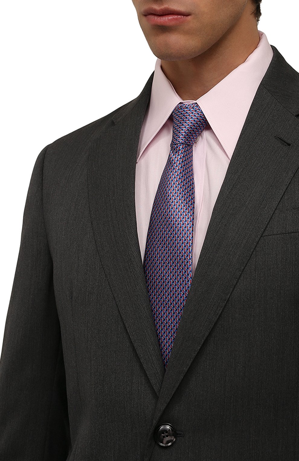 Шелковый галстук CANALI, арт. 18/HS03564, фото 2