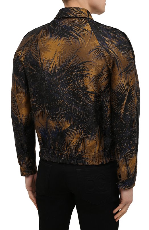 Бомбер Saint Laurent Коричневый, фото 4