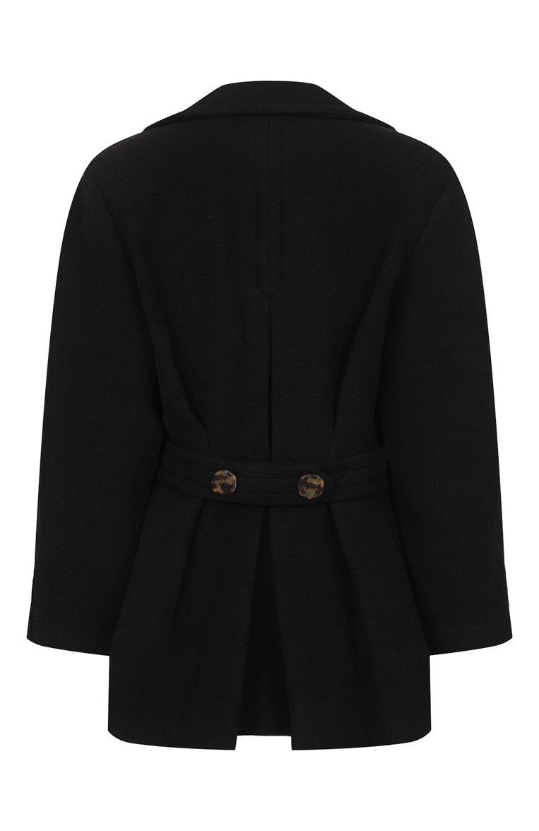 Шерстяное полупальто MIU MIU, арт. MH1621-1XUV-F0002, фото 2