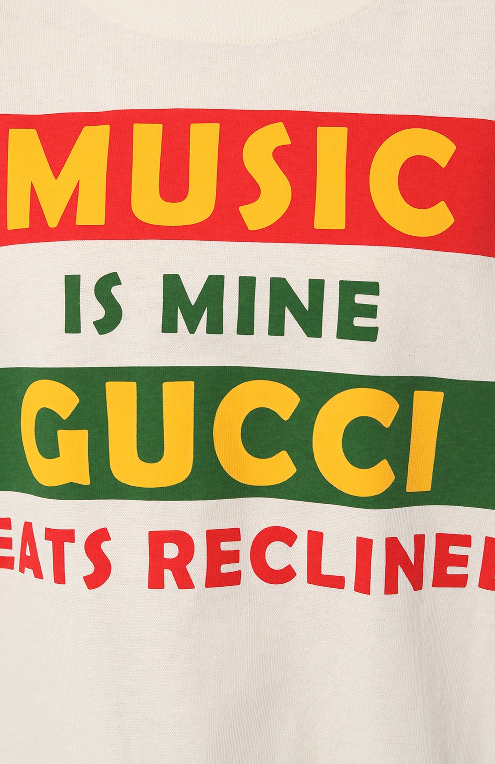 Хлопковая футболка GUCCI, арт. 615044 XJDW4, фото 5