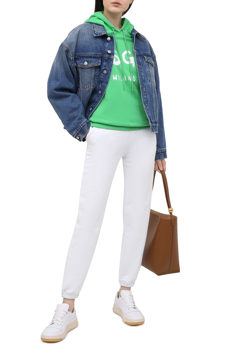 Хлопковые джоггеры MSGM, арт. 3041MDP64 217299, фото 2