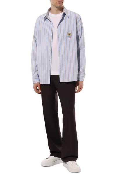 Хлопковая рубашка GUCCI, арт. 659625 ZAG0I, фото 2