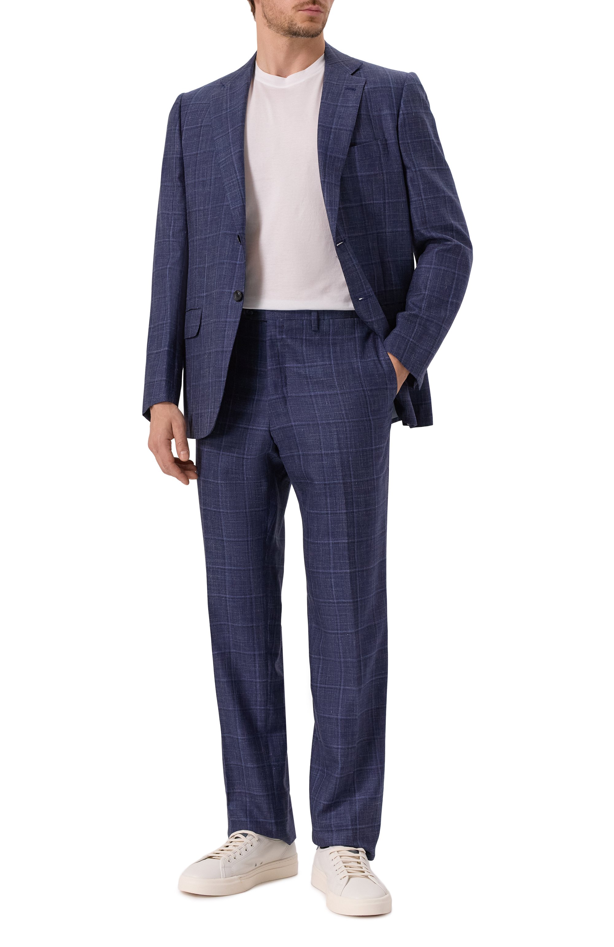 Костюм из смеси кашемира и шелка KITON, арт. UA81K06S05, фото 2