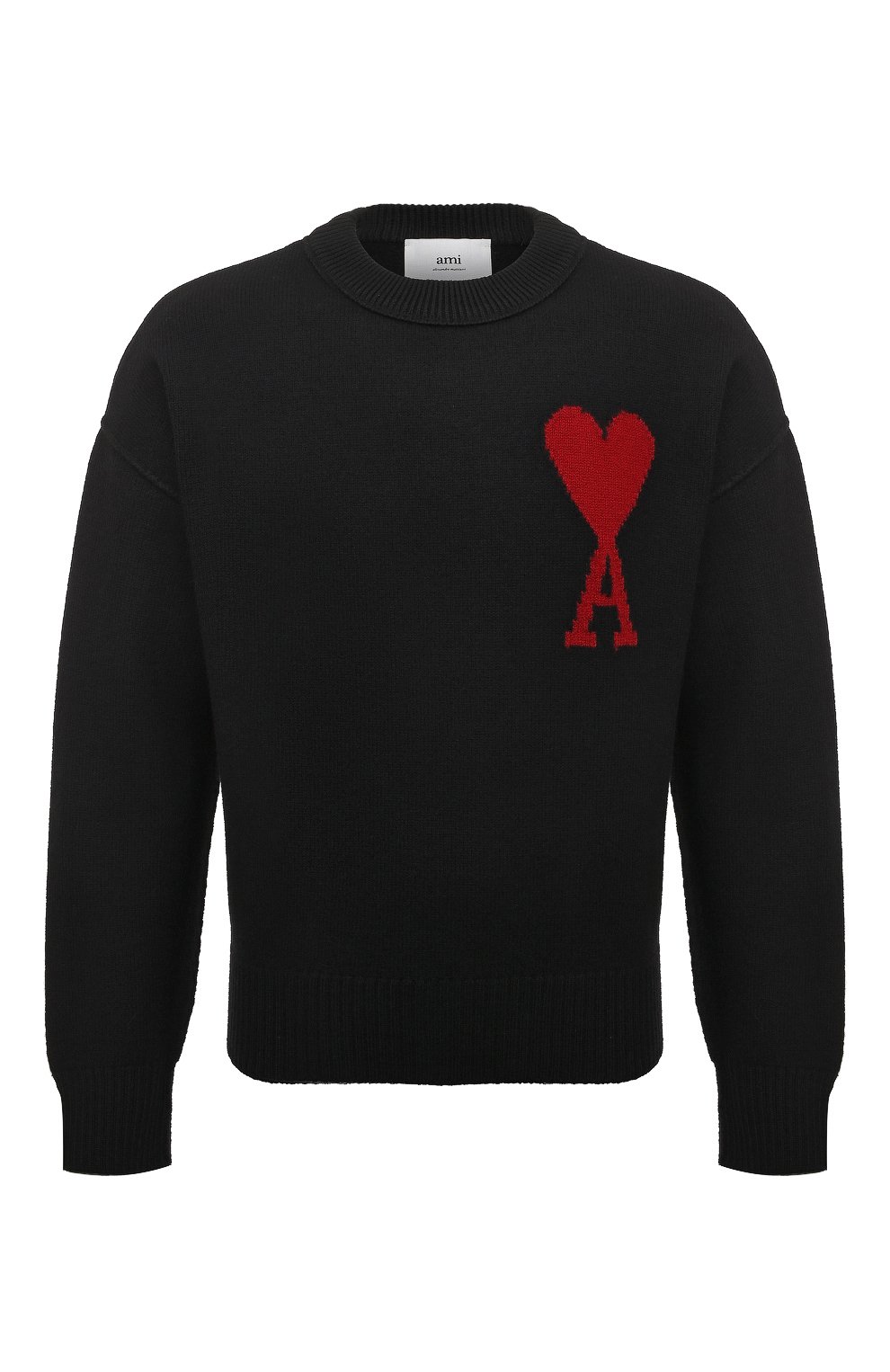 Шерстяной свитер AMI, арт. BFUKS006/018, фото 1