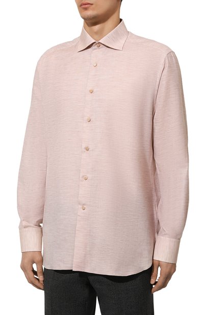 Рубашка из хлопка и льна STEFANO RICCI, арт. MC001427/R2755, фото 3