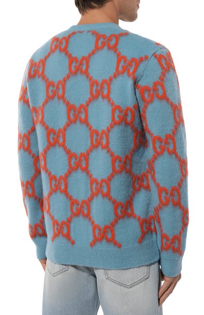 Шерстяной кардиган GUCCI, арт. 764738/XKDPB, фото 4