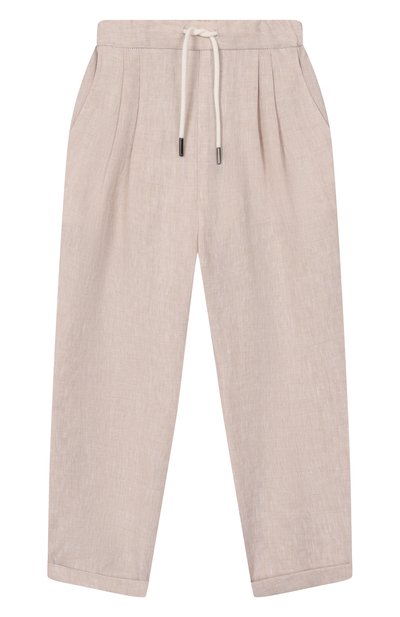 Льняные брюки BRUNELLO CUCINELLI, арт. BH249P113C