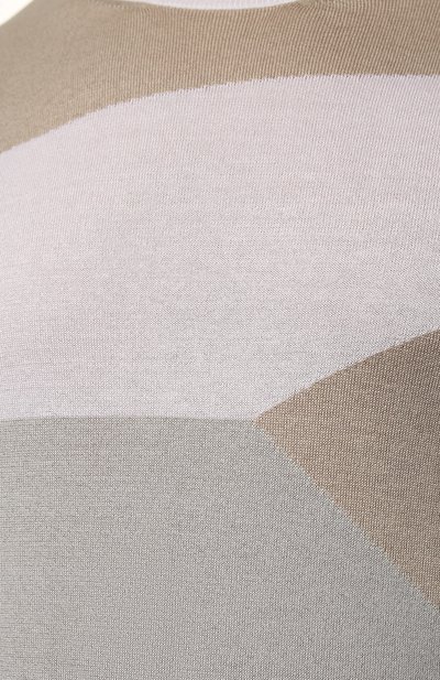 Джемпер из хлопка и шелка ZILLI, арт. MBX-RN050-CILI1/ML01, фото 5