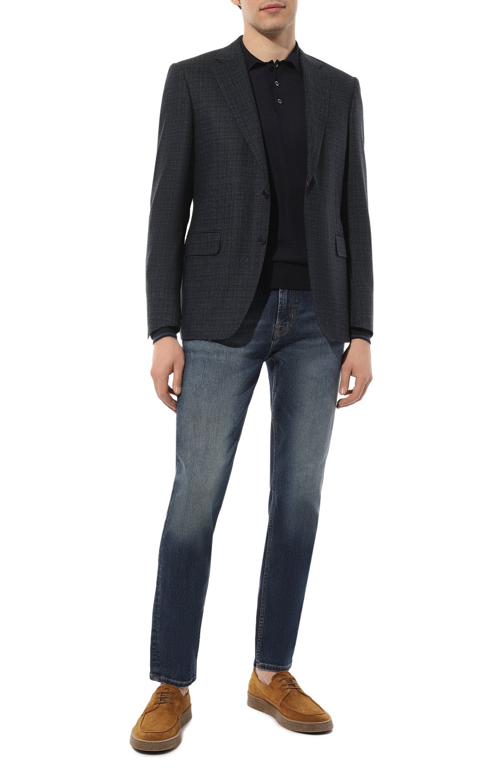 Поло из кашемира и шелка ZILLI, арт. KBP001M0330VLM000, фото 2