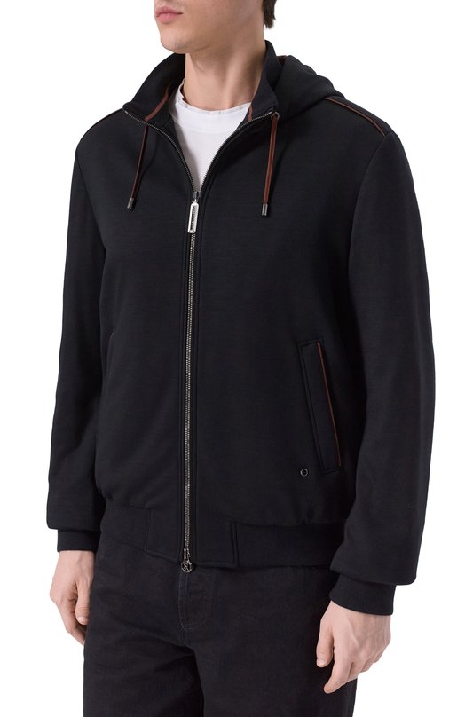 Шерстяная толстовка Stefano Ricci MDJ5300240/W0001D Чёрный  MDJ5300240/W0001D Фото 3