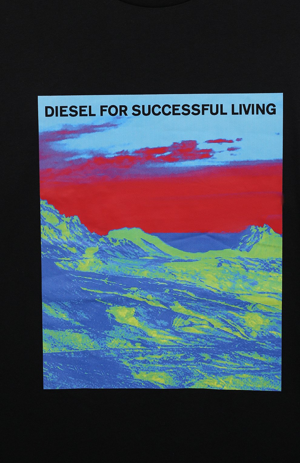 Хлопковый лонгслив DIESEL, арт. J01364/KYAUN, фото 3