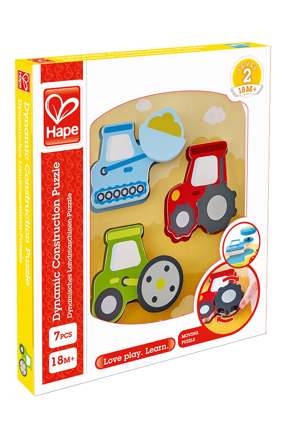 Развивающая игрушка строительная техника HAPE, арт. E1608_HP, фото 1