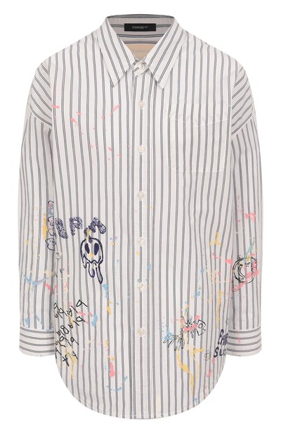 Женская хлопковая рубашка R13, арт. R13WR004-R486B